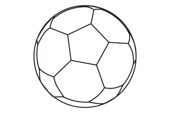 Download Football Ball Line Icon. Sport Symbol. S - Premium Resources