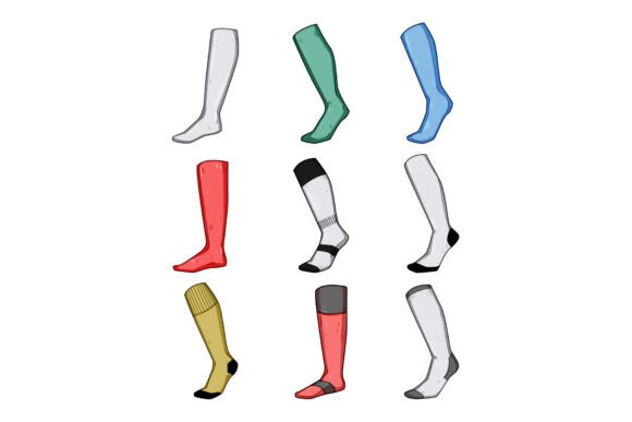 Download Socks Soccer Set Cartoon - Premium Resources